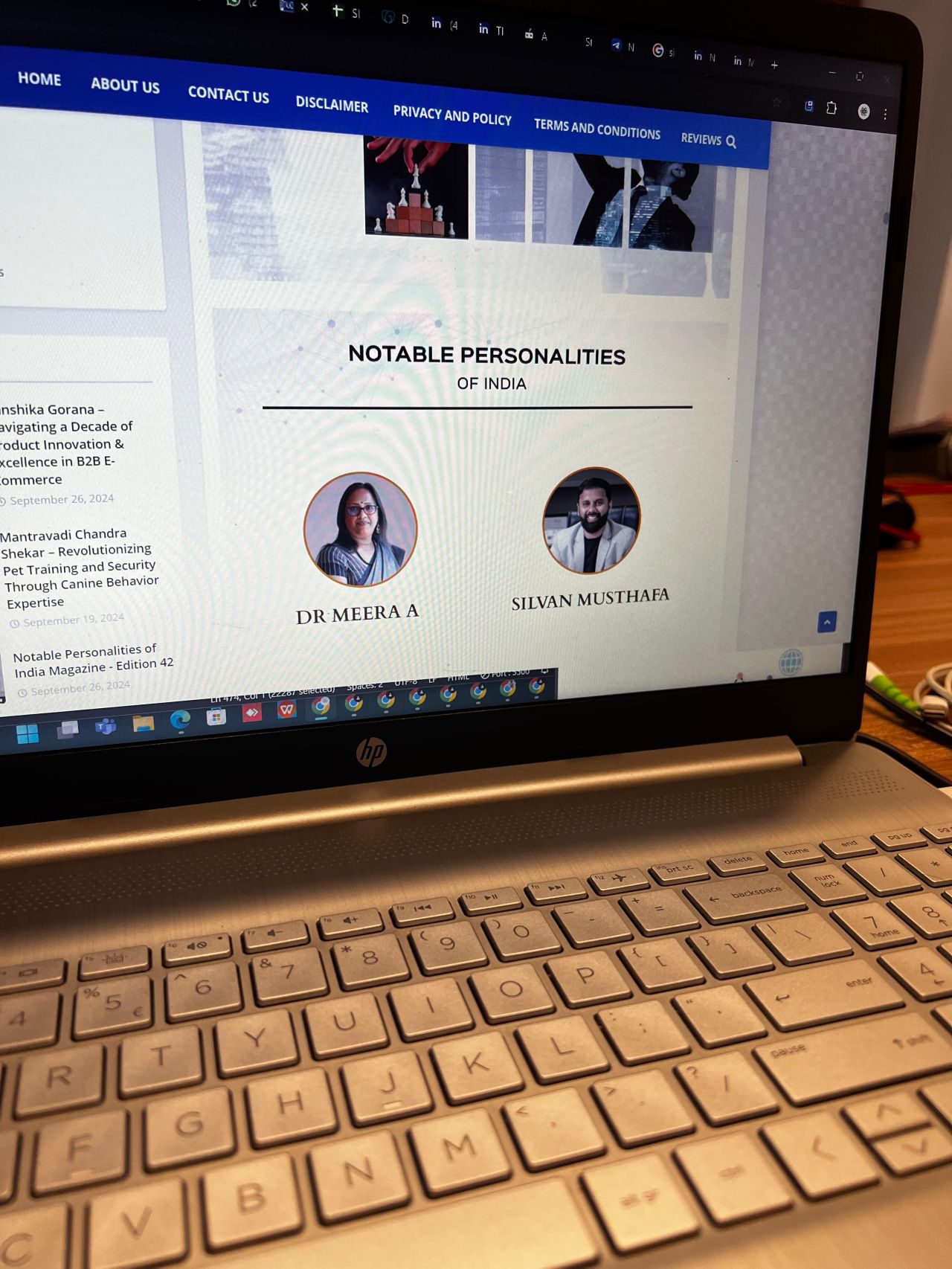 Clients Featured in Magazine